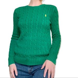 Gorgeous green Ralph Lauren sweater